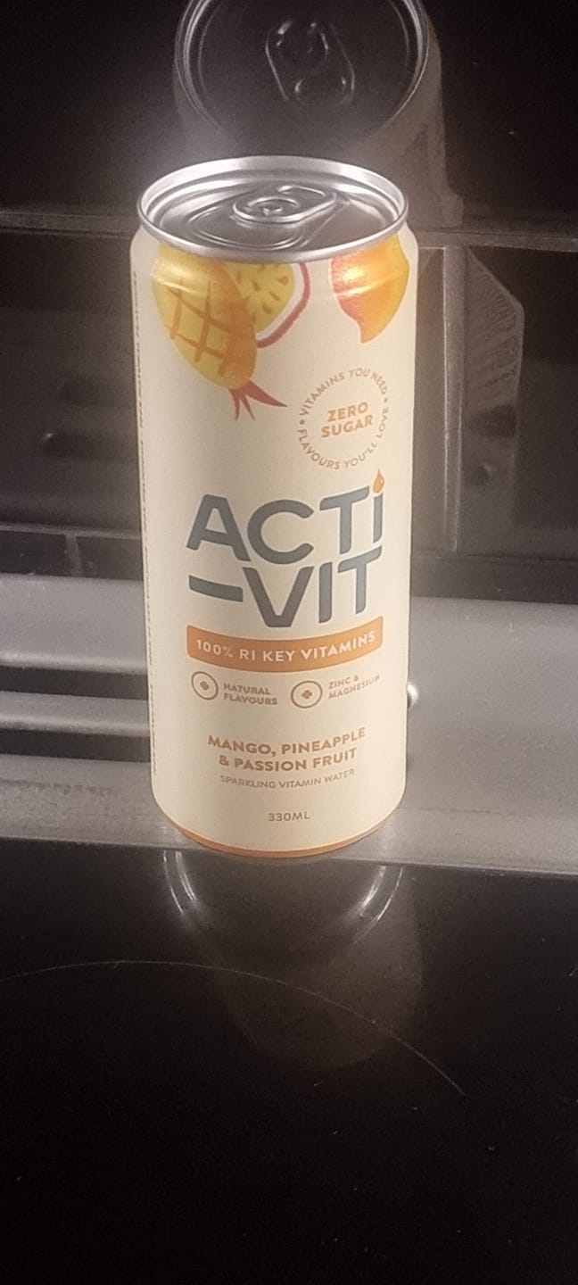 Customer photo review of Acti-Vit Mango, Pineapple & Passion Fruit
