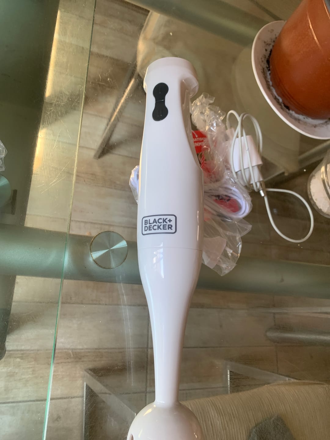 Customer photo review of Batidora de Inmersión 200W BLACK+DECKER HB2400W