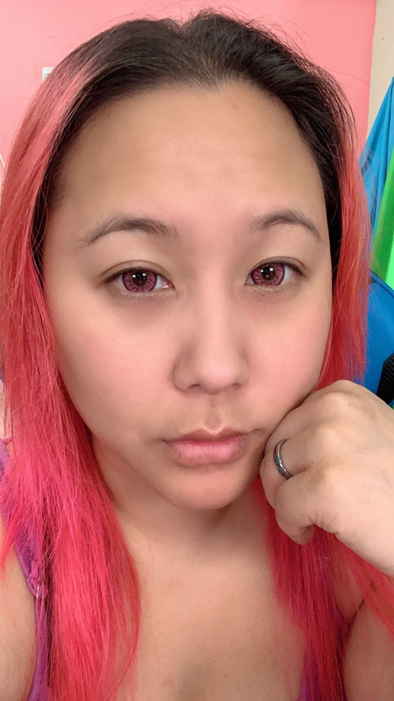 Customer photo review of Puffy 3 Tone Pink