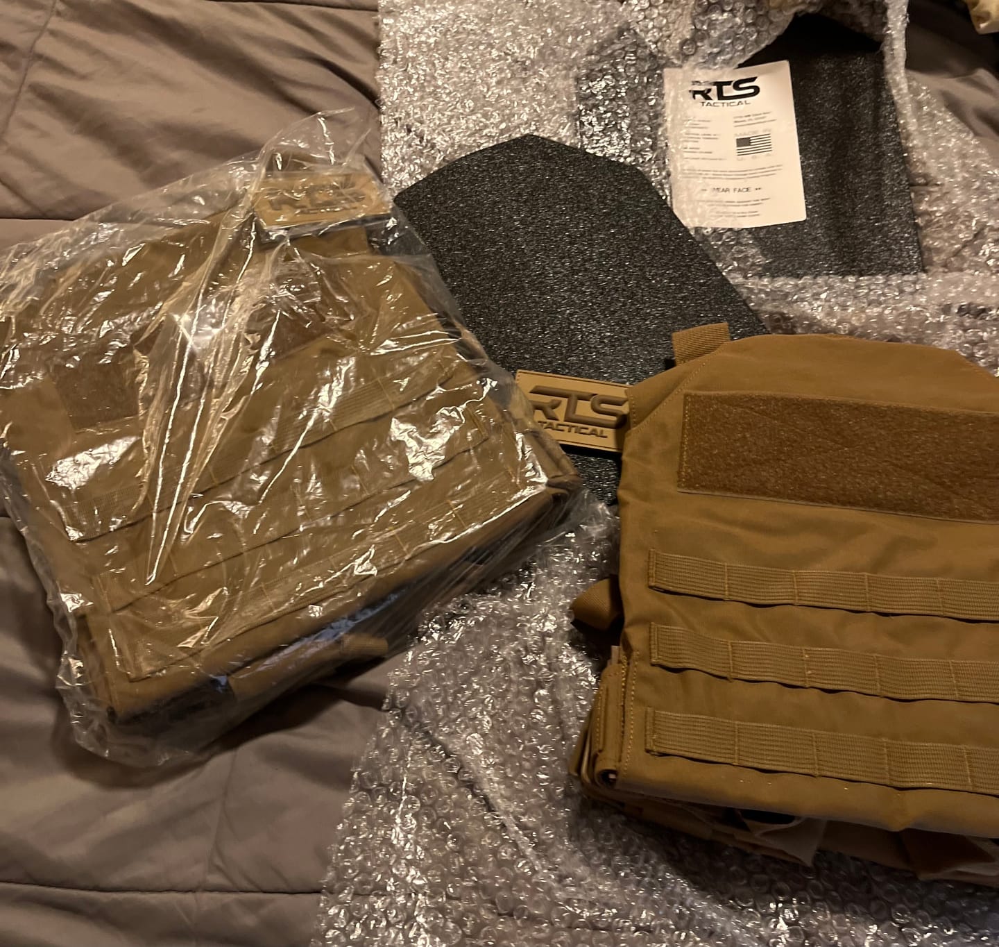 Customer photo review of Level III Essential Armor Bundle