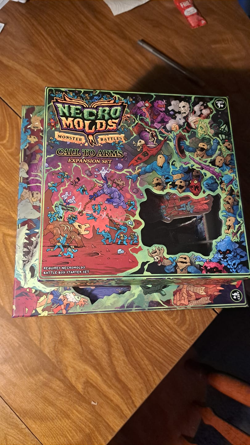 Customer photo review of Necromolds Call to Arms Expansion