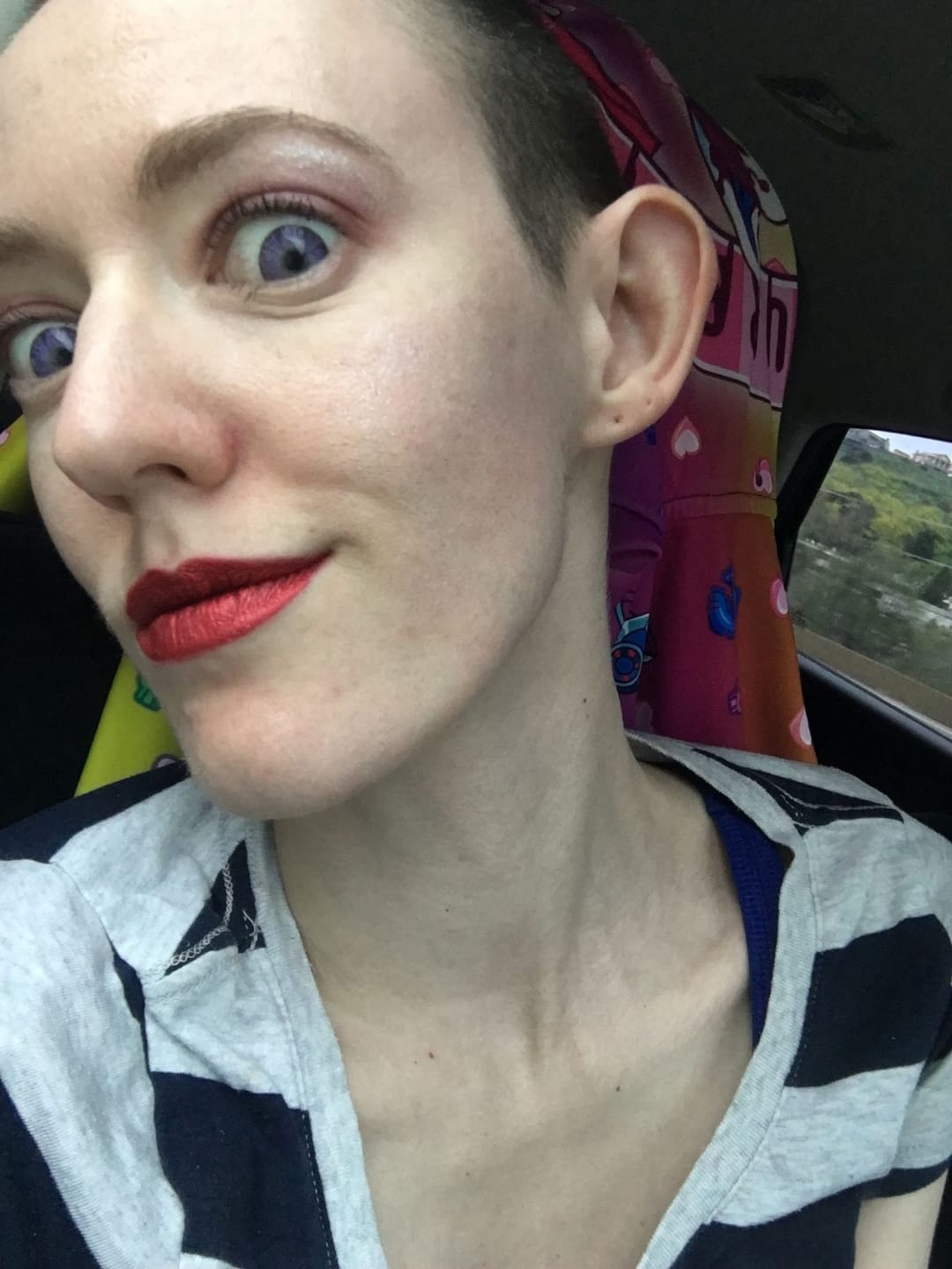 Customer photo review of Super Pinky Violet