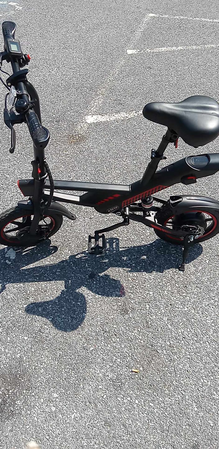 Customer photo review of Gyroor C3 Electric Bike 450W with 14" Tires(New Version)