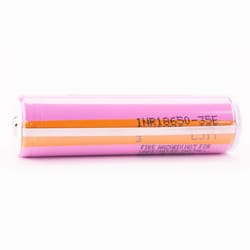 Customer photo review of Samsung 35E 18650 3500mAh 8A Battery - Protected Button Top