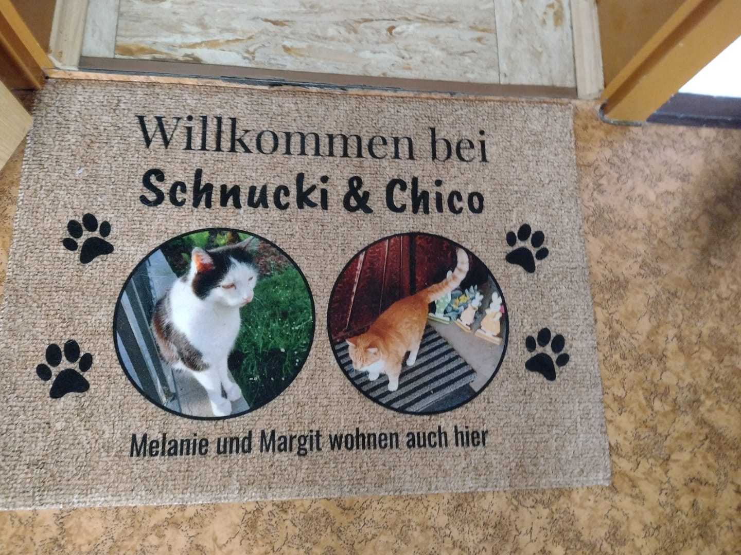 Customer photo review of Eigenes Foto - Individuelle Fußmatte
