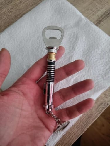Customer photo review of DÉCAPSULEUR SABRE LASER