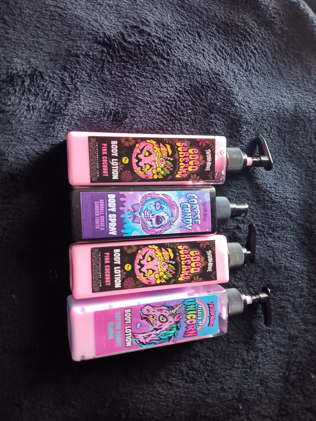 Customer photo review of Coco Screams Body Lotion