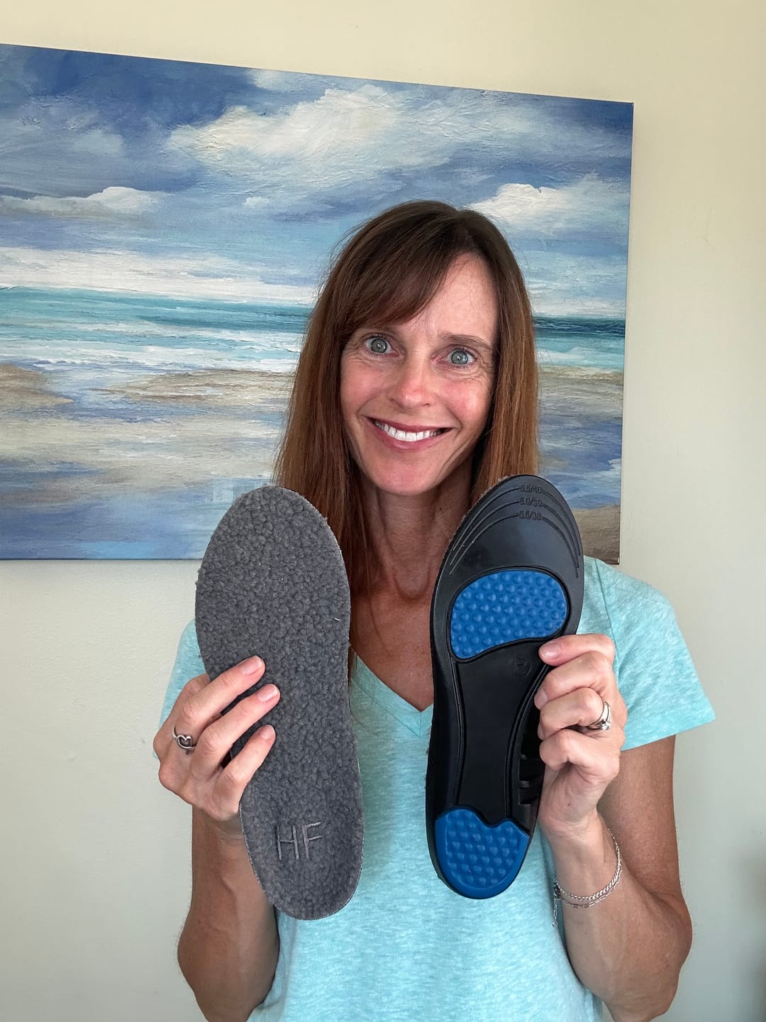 Customer photo review of HIKE Winter Insoles – Warm, Comfortable & Shock-Absorbing Foot Pads