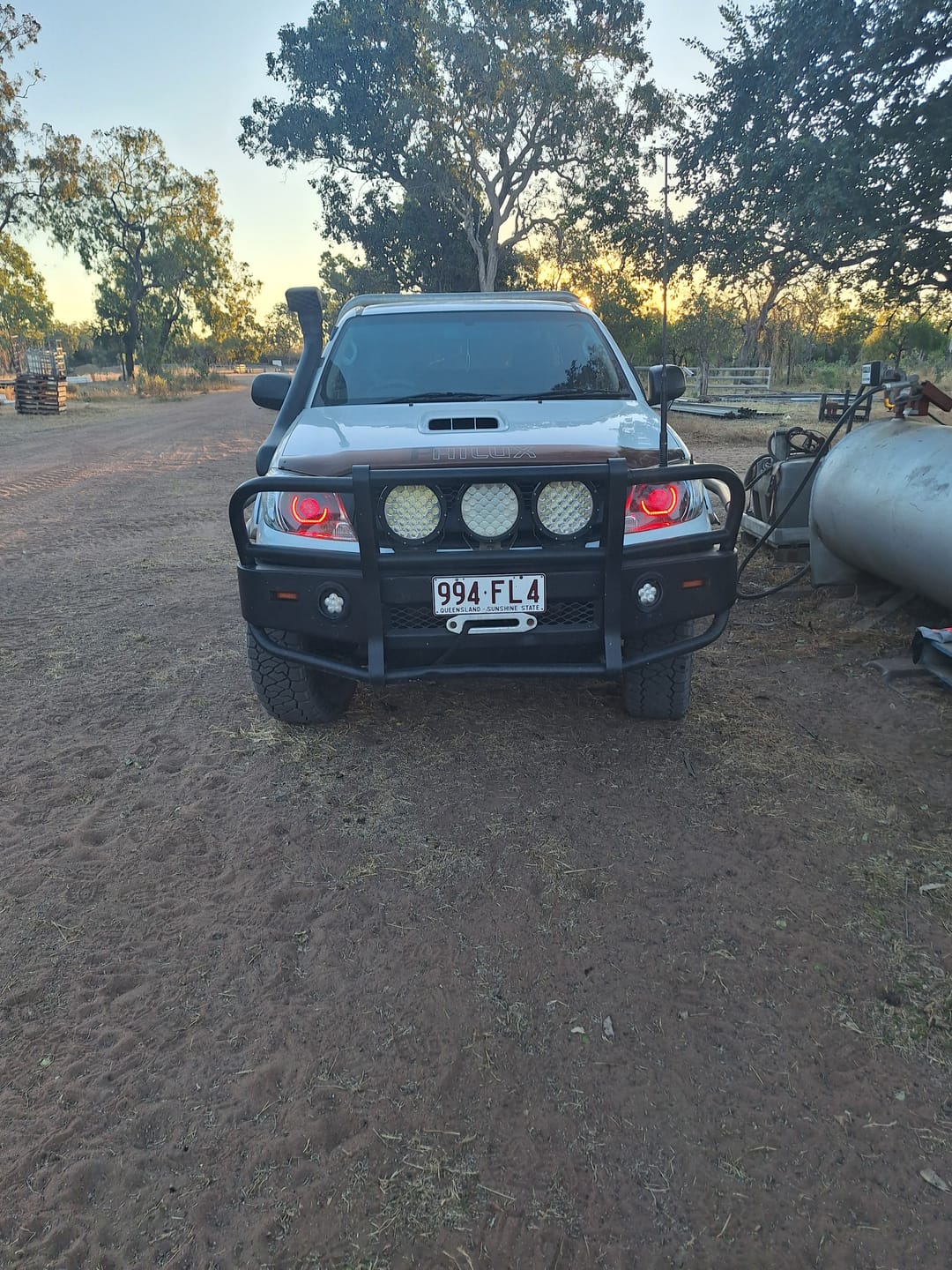 Customer photo review of Bi-Xenon 'Angry Eye' Headlight Retrofit DIY Kit