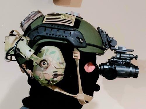 Customer photo review of Bluetooth Noisecanceling Tactical Headset