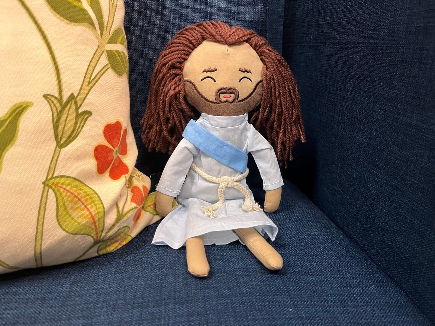 Customer photo review of Jesus Rag Doll