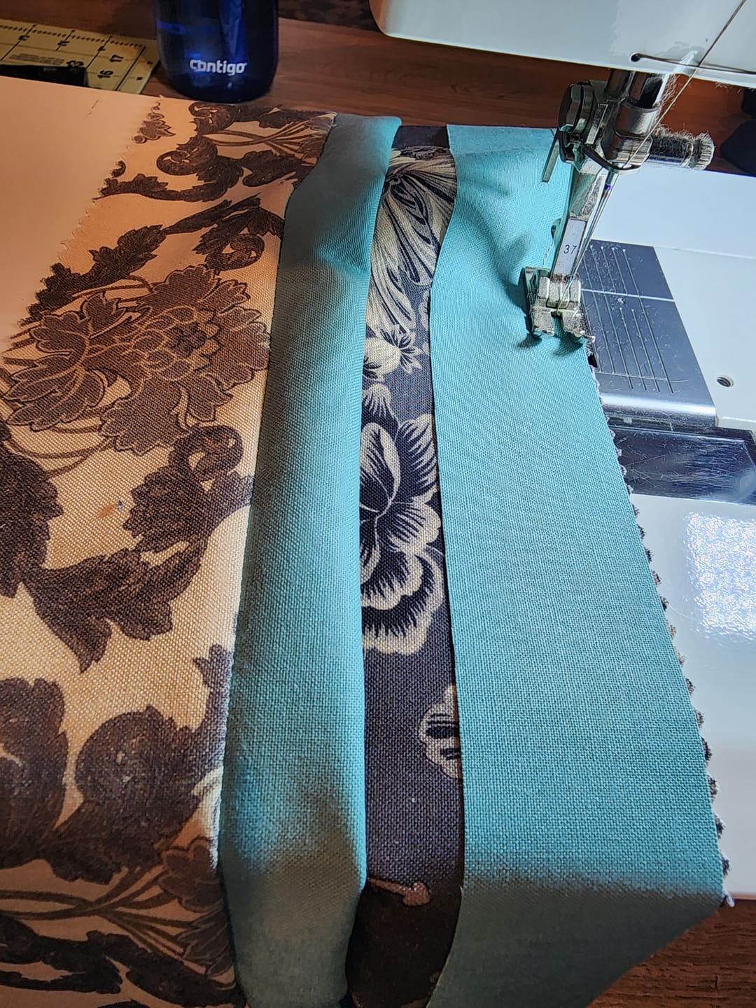 Customer photo review of True Fabrics - Cotillion - Precut Fabric