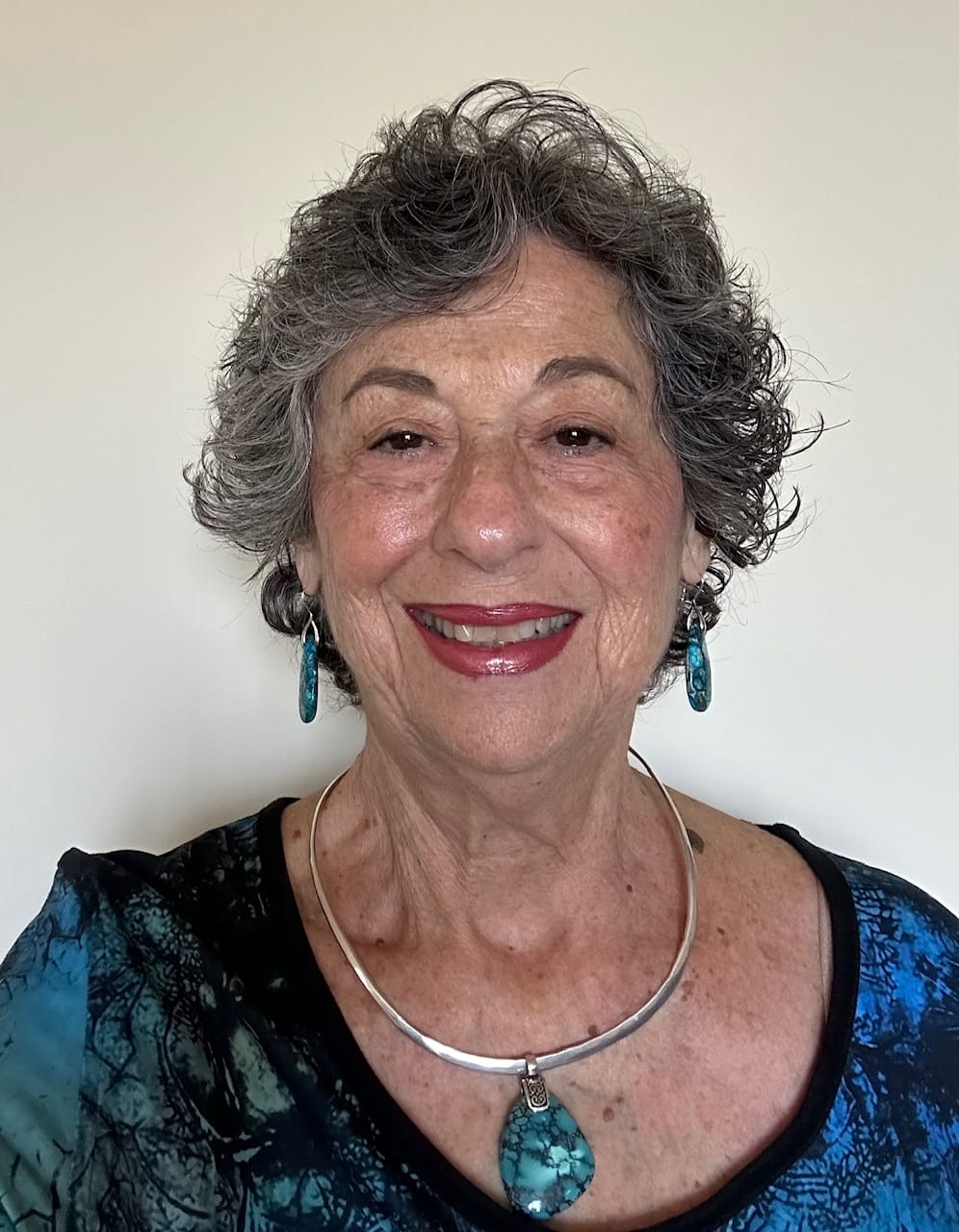 Customer photo review of Ocean Energy Protection Teardrop Earrings