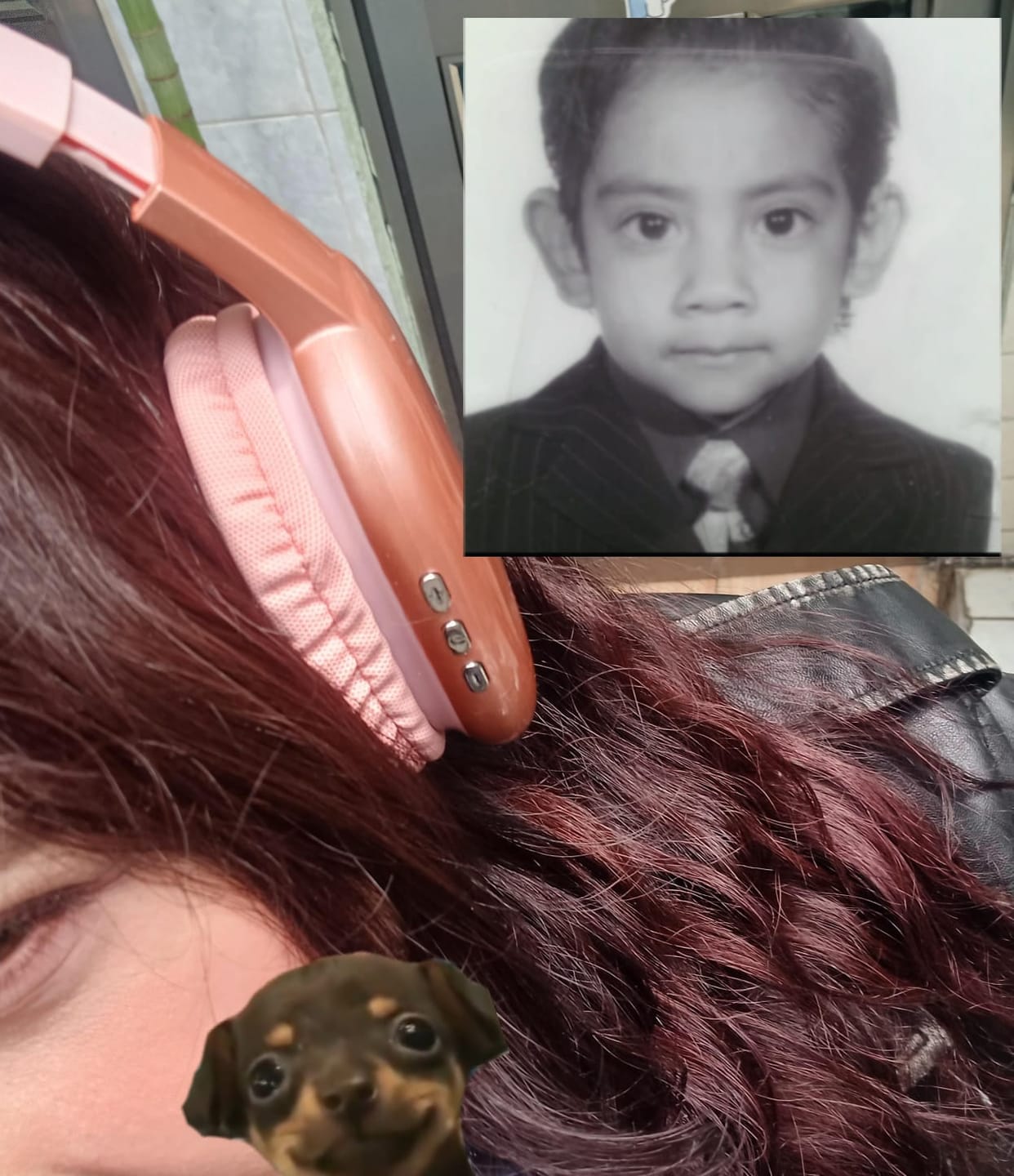 Customer photo review of Audífonos inalámbricos On ear | STF Aurum | 10 hrs uso función dual rosa