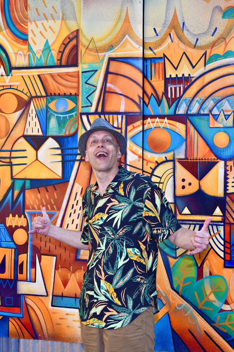 Customer photo review of Wild Jungle – Bamboo Short Sleeve Shirt