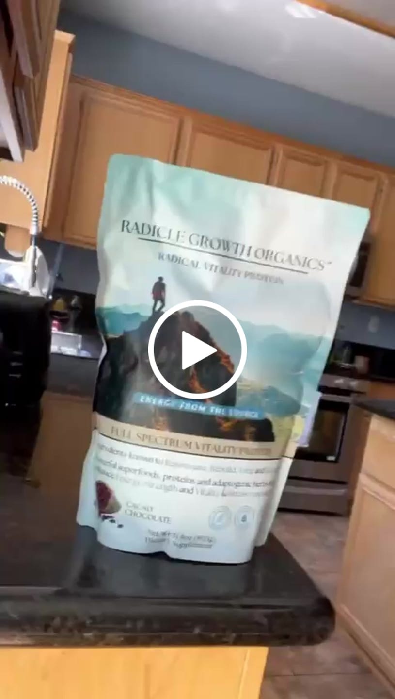 Customer video review of Full Spectrum Vitality Protein Mix