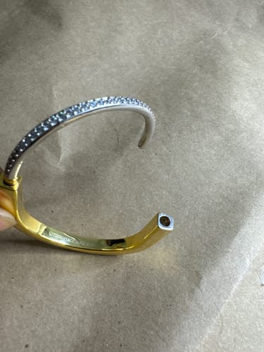 Customer photo review of LOCK BRACELET DIAMOND