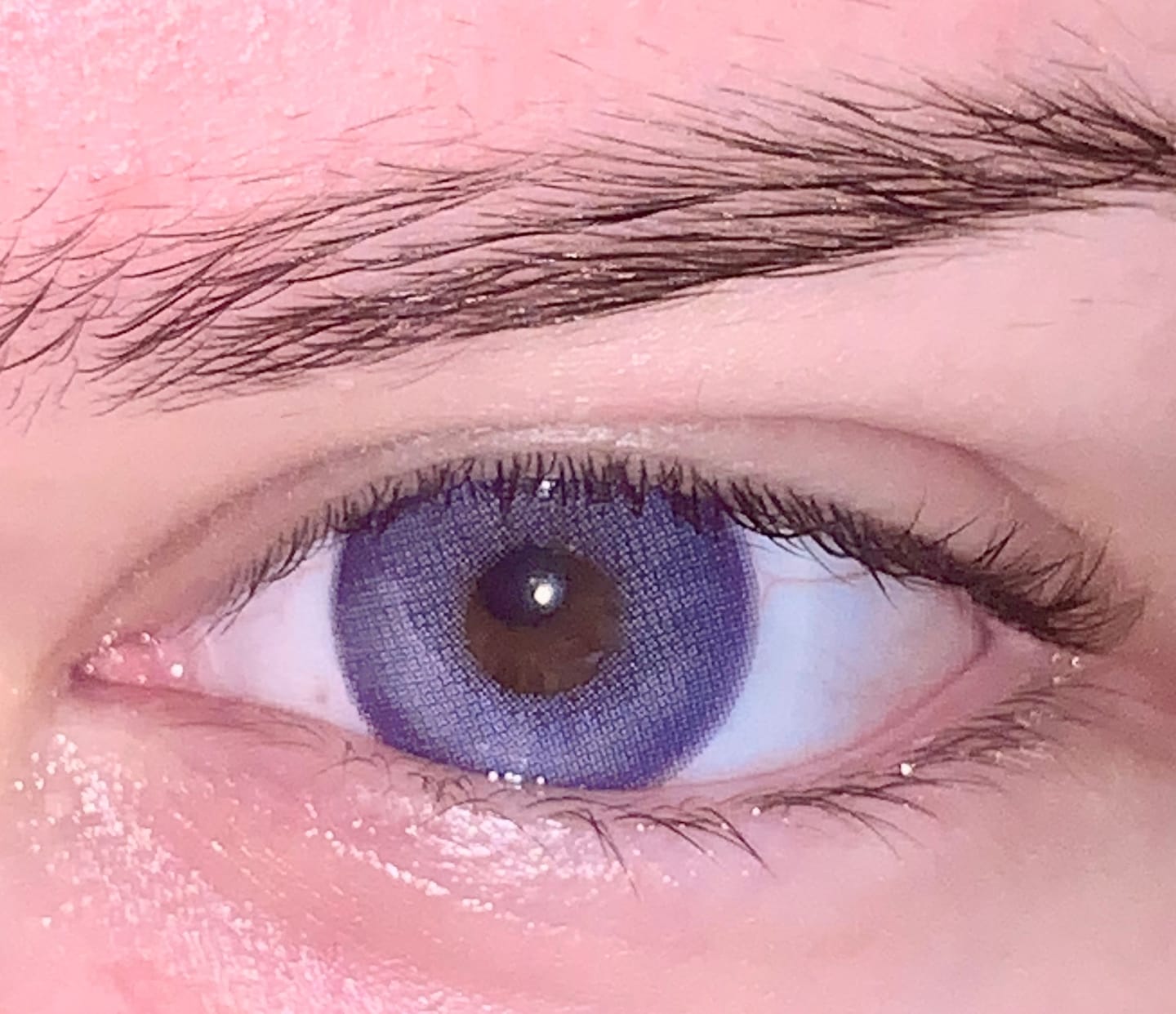 Customer photo review of Luna and Sol Glowing Violet