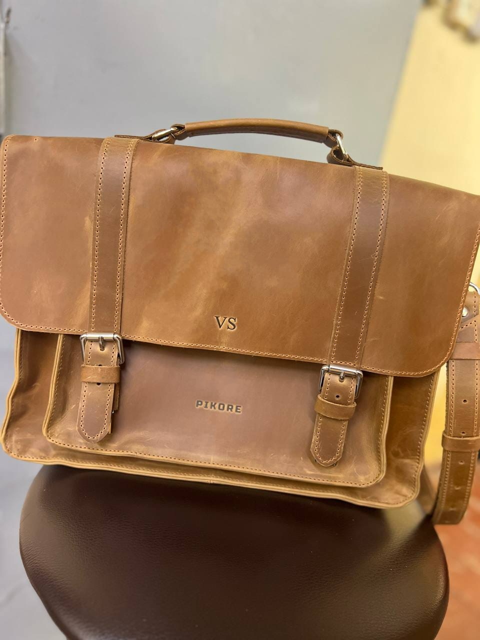 Customer photo review of Briefcase Bag