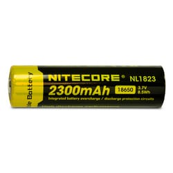 Customer photo review of Nitecore NL1823 18650 2300mAh Battery - Protected Button Top