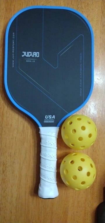 Customer photo review of Aura Series Pickball Paddle