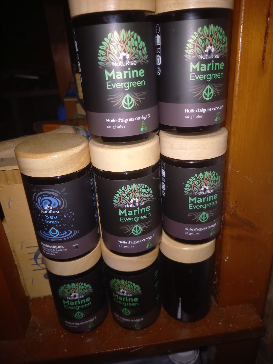 Customer photo review of Huile d'algues oméga 3 (60 gélules)