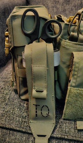 Customer photo review of TQ II Tourniquet Pouch (Closed Top) GRIDLOK