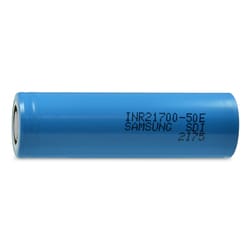 Customer photo review of Samsung 50E 21700 5000mAh 9.8A Battery