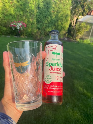 Customer photo review of Ābolu-jāņogu, piparmētru dzirkstsula SPARKFUL, bezalkoholisks
