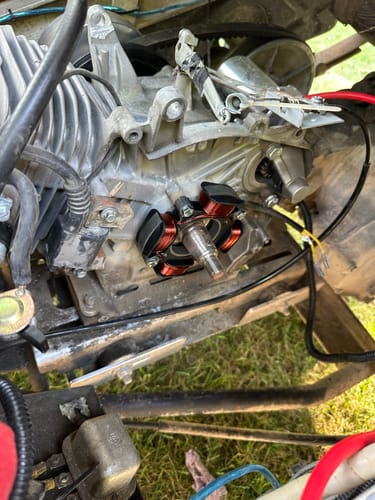 Customer photo review of 18Amp Charging System for HF Predator 420cc 13hp