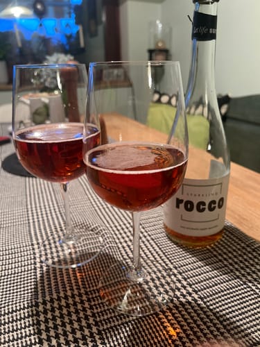 Customer photo review of Sparkling Rocco 750 ml
