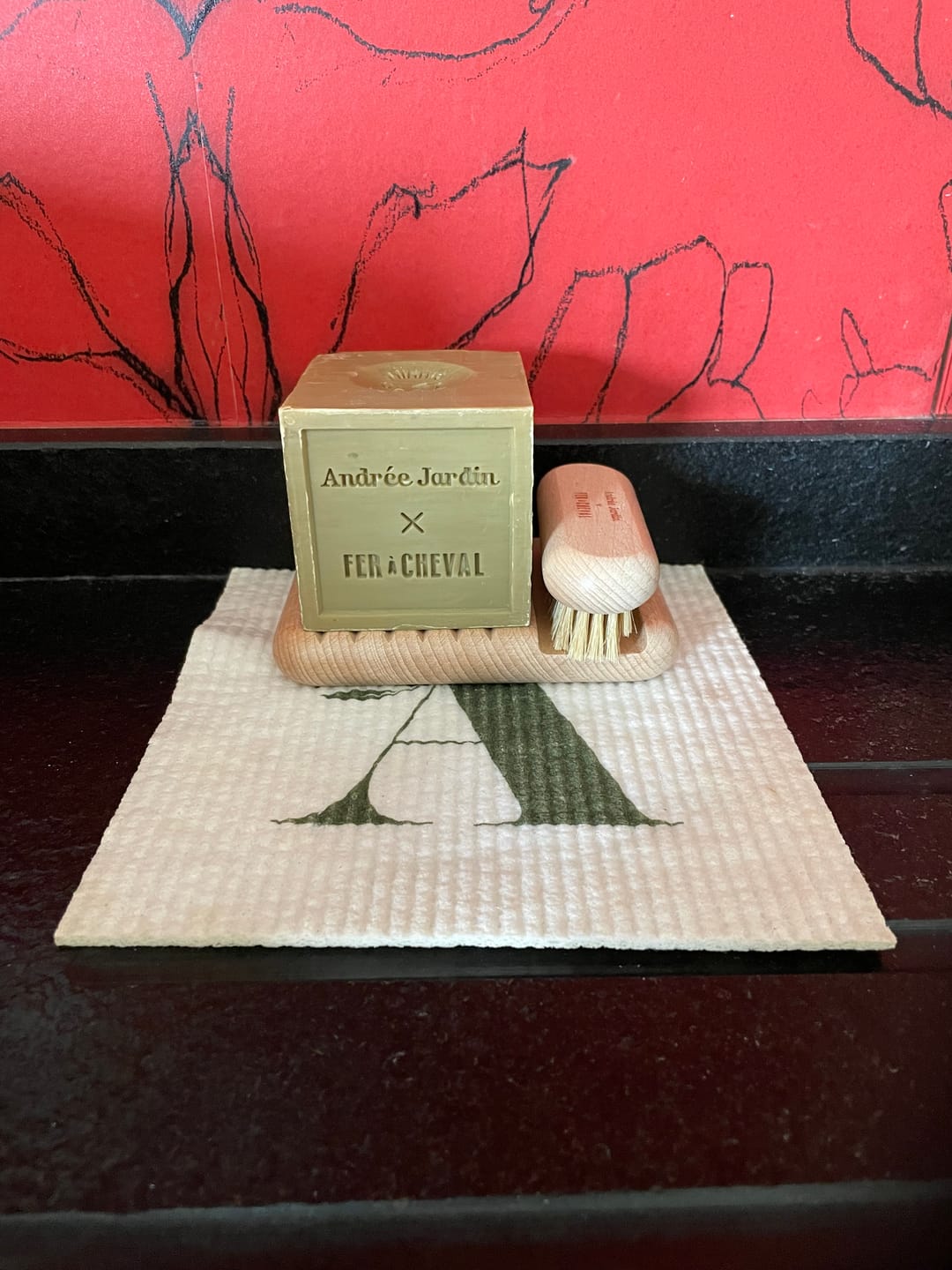 Customer photo review of Coffret savon et brosse à ongles x Fer à Cheval