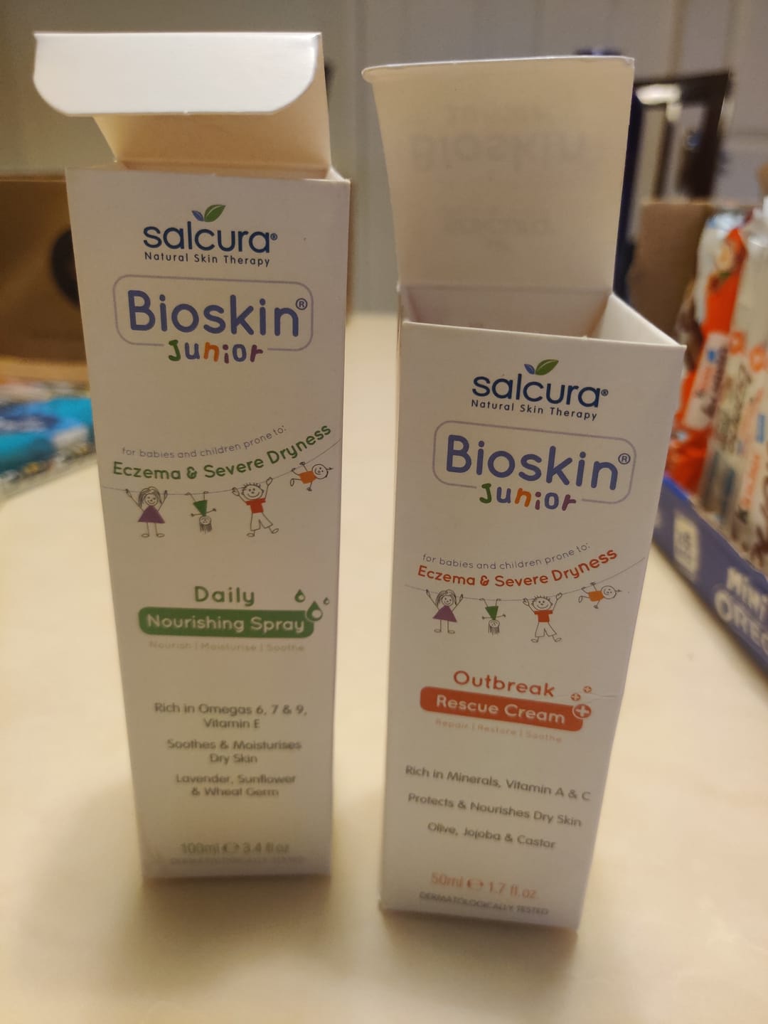 Customer photo review of Bioskin Junior Duo Pack
