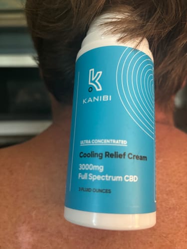 Customer photo review of CBD Enhanced Cooling Cream