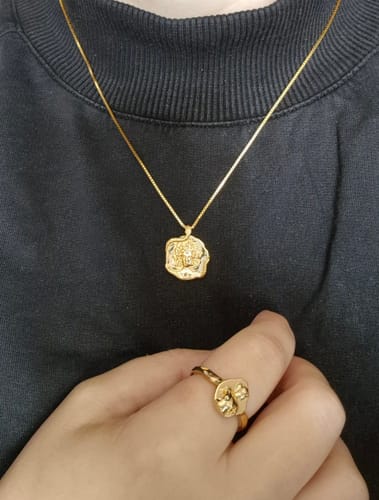 Customer photo review of Goddess Aphrodite Ring