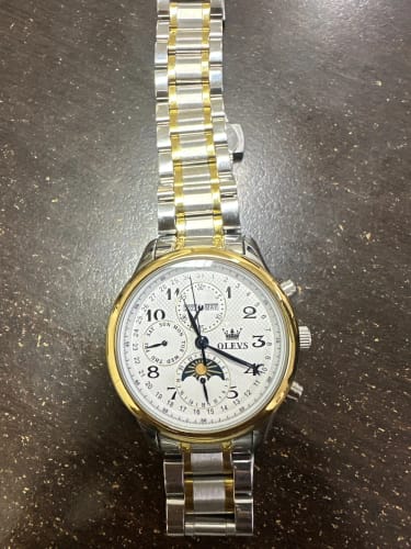 Customer photo review of Elegance® 6667 Men's Watches Business Multifunctional Automatic Mechanical Watch for Man Original Waterproof Luminous Date Year Moon