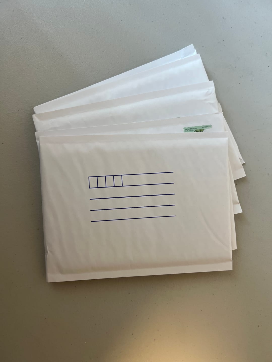 Customer photo review of BubblePRO Bubble Mailer 01 160 x 230mm White