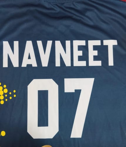 Customer photo review of Customized Sports Jersey T-Shirts for Men