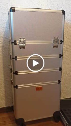 Customer video review of Maleta Profesional Estilista, Manicurista, Maquillaje 4 en 1