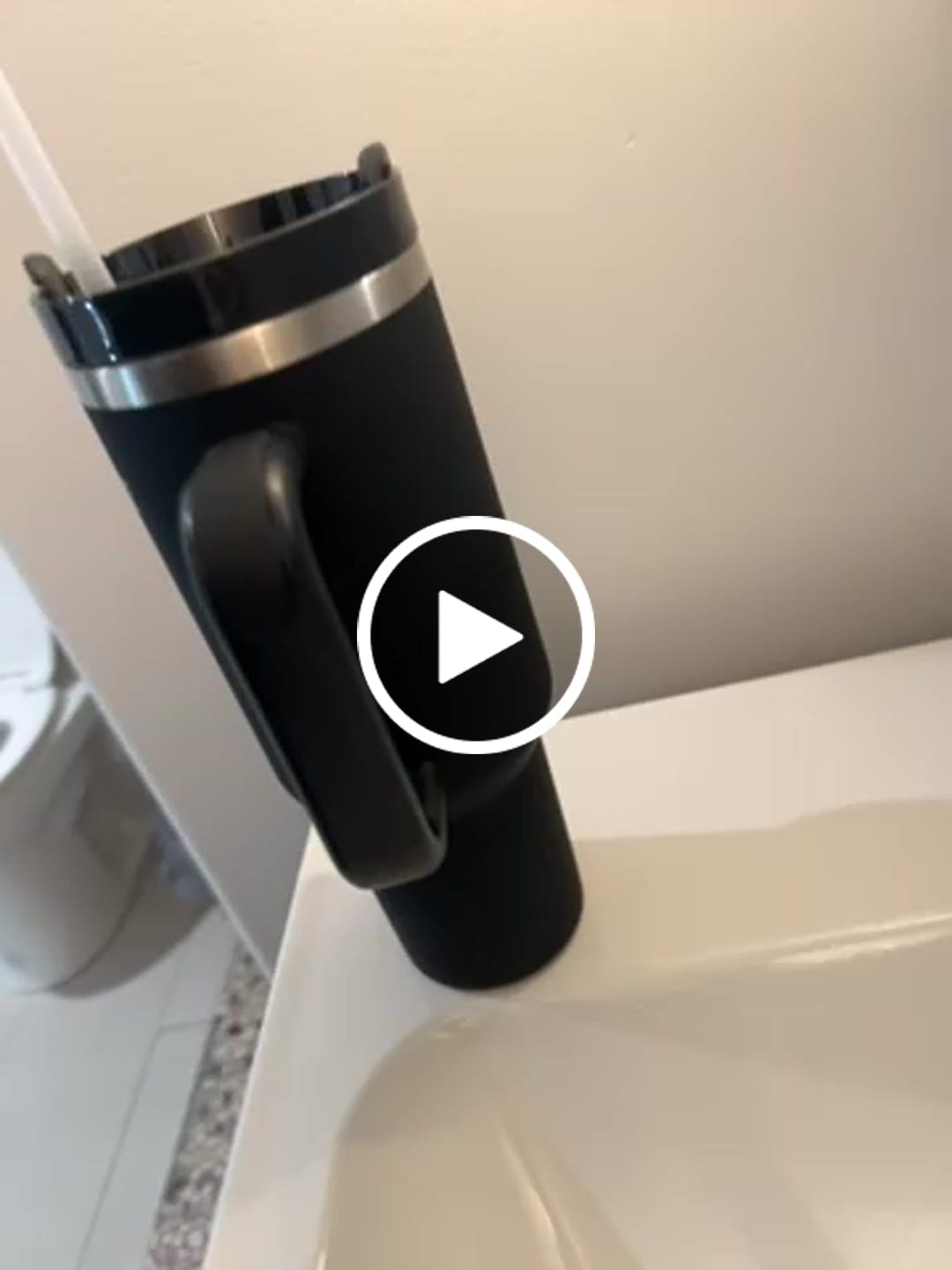 Customer video review of 40 OZ Soft Matte Tumbler
