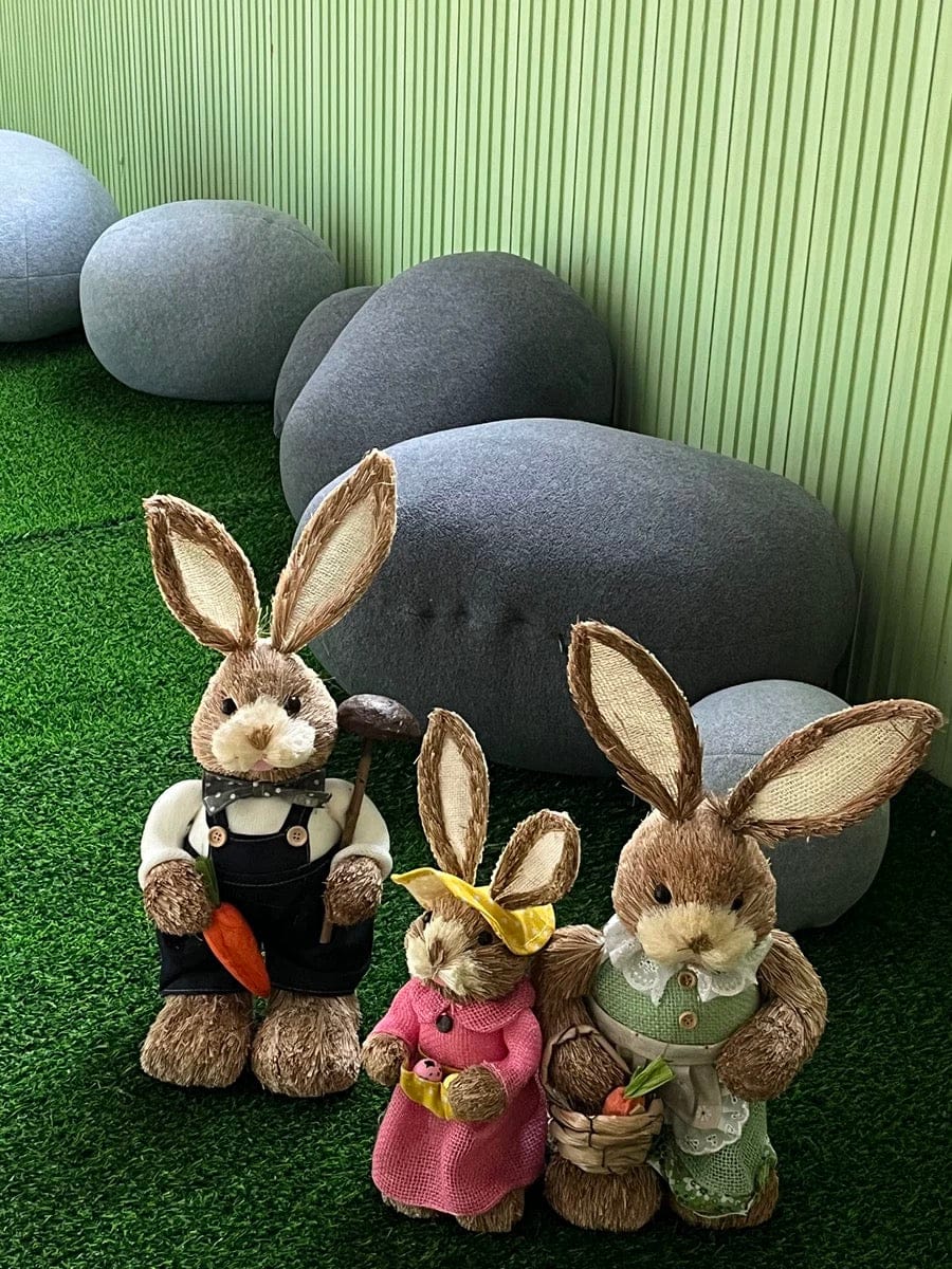 Customer photo review of Stone Pouf Boulder Pillow – Soft Sculptural Floor Cushion | GabyBerg