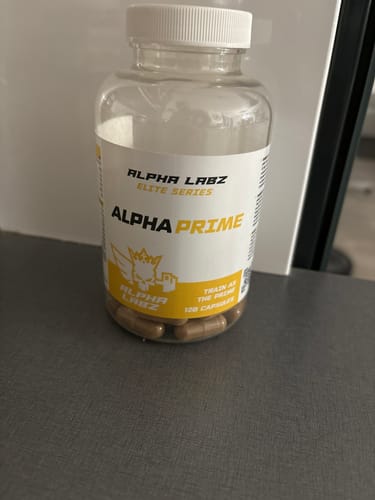 Customer photo review of Alpha Labz - Alpha Prime