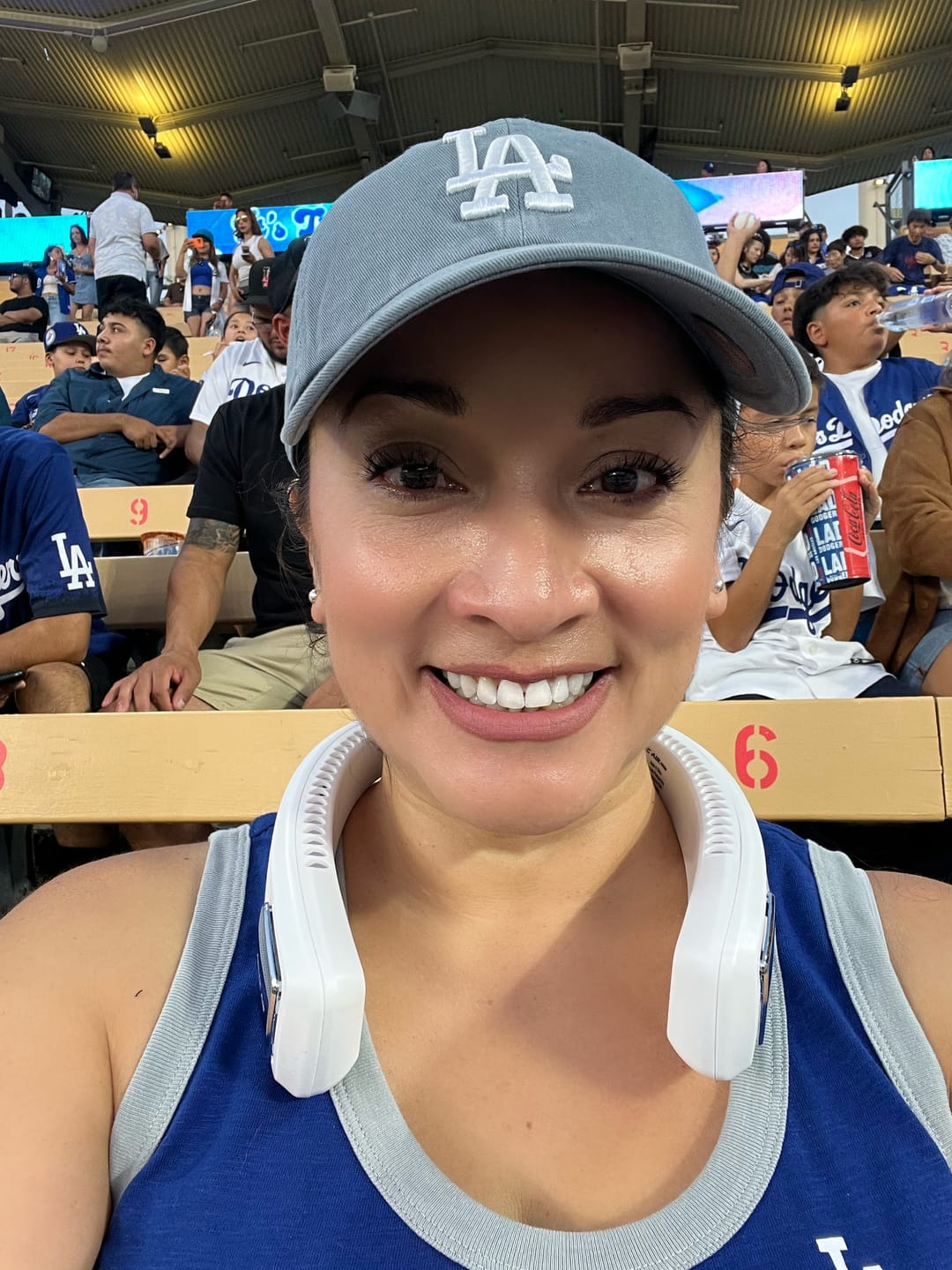 Customer photo review of 47 Brand Los Angeles Dodgers Clean Up Hat | Basalt