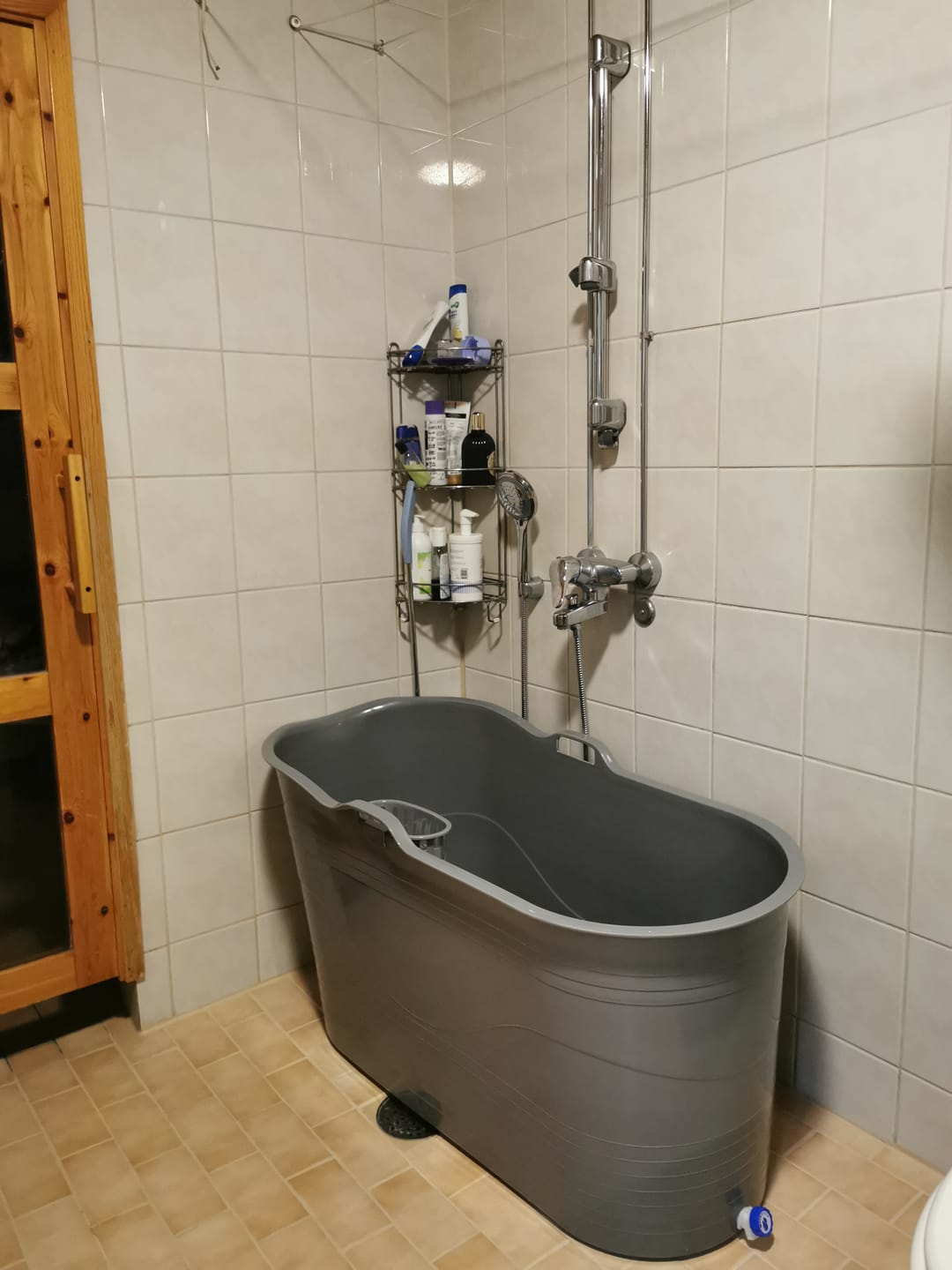 Customer photo review of Kylpyamme XL Aikuisille