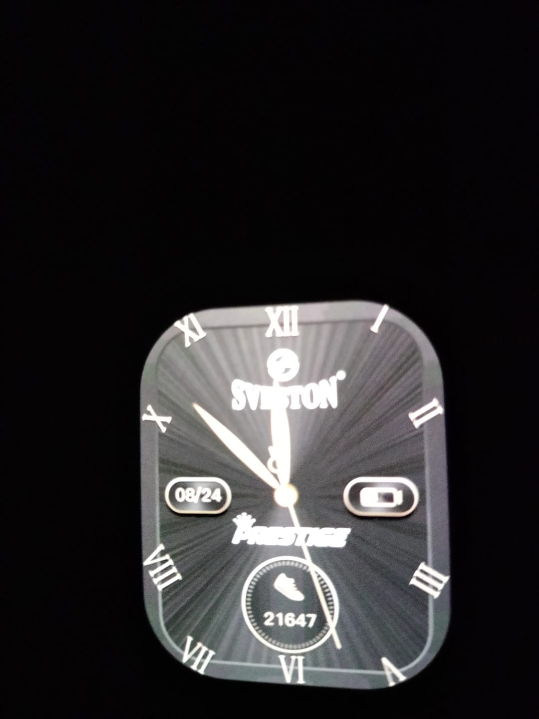 Customer photo review of Prestige Chain Smartwatch + Silicon Strap