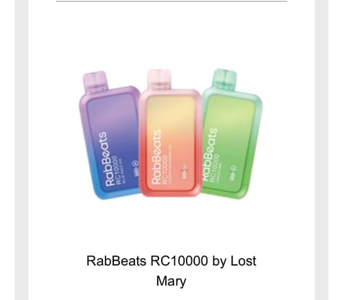 Deborah E. review of Strawberry Kiwi Ice - RabBeats RC10000 by Lost Mary image 1 out of 1