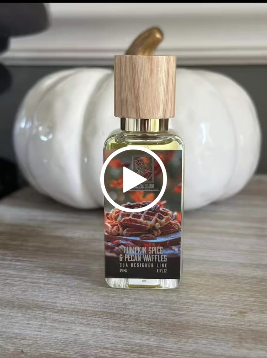 Customer video review of Pumpkin Spice & Pecan Waffles