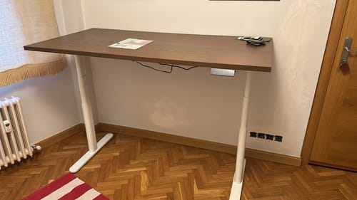 Customer photo review of Maidesite TH2 Pro Plus-Marco de Escritorio Eléctrico Elevable en Altura Doble Motor