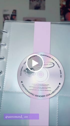 Customer video review of ASTRONORD CD-Photocard Binder