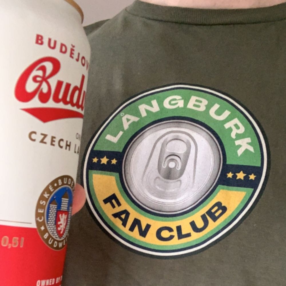 Customer photo review of Långburk Fan Club - T-shirt